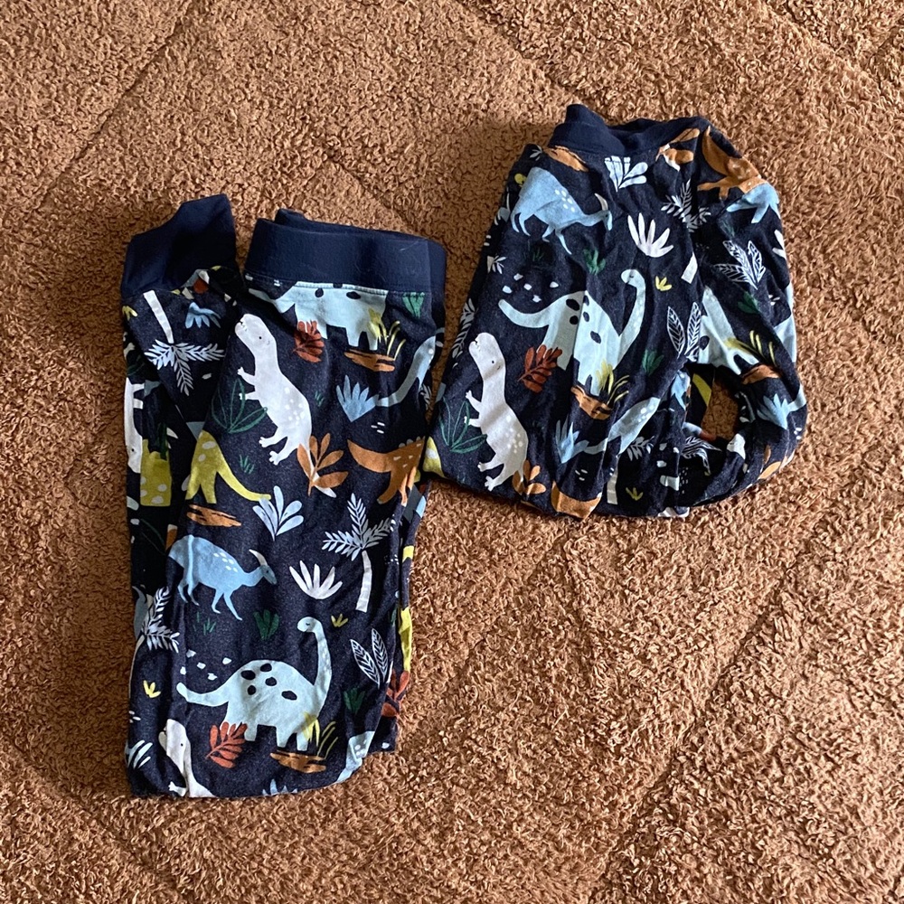 Kids Dinosaur Little Sleepies Pajama Set